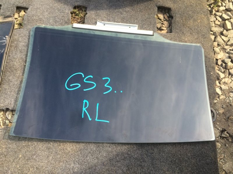Стекло двери Lexus Gs350 GRS196 2GR заднее левое (б/у)