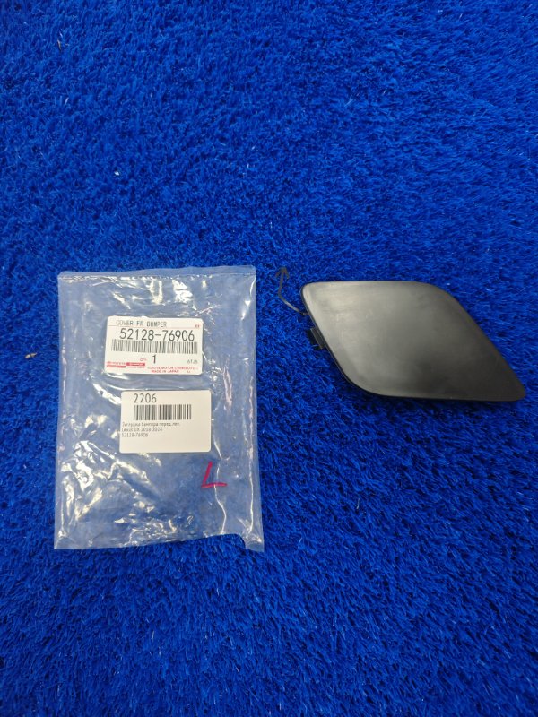 Заглушка бампера передняя левая Lexus UX 2018-2024 52128-76906 новая