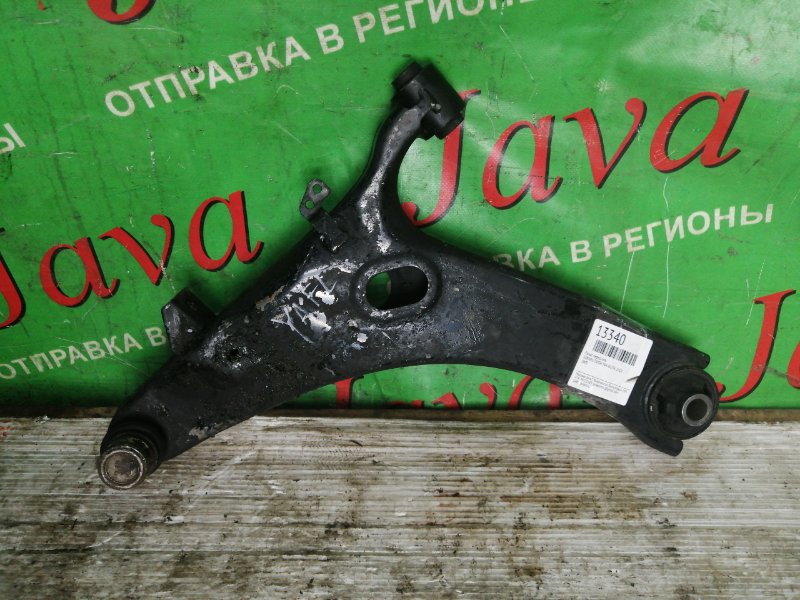 Рычаг нижний Subaru Exiga YA4 EJ204 2008 передний левый (б/у) 2WD. +ШАРОВАЯ. ДЕФЕКТ САЙЛЕНТБЛОКА.