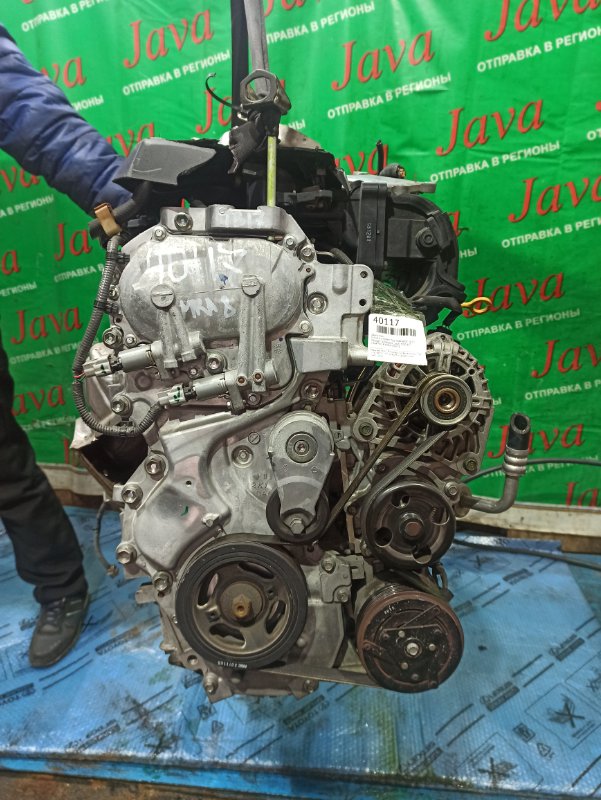 Двигатель Nissan Sylphy TB17 MRA8DE 2013 (б/у) ПРОБЕГ-43000КМ. 2WD. +КОМП. ПОД А/Т. СТАРТЕР В КОМПЛЕКТЕ.