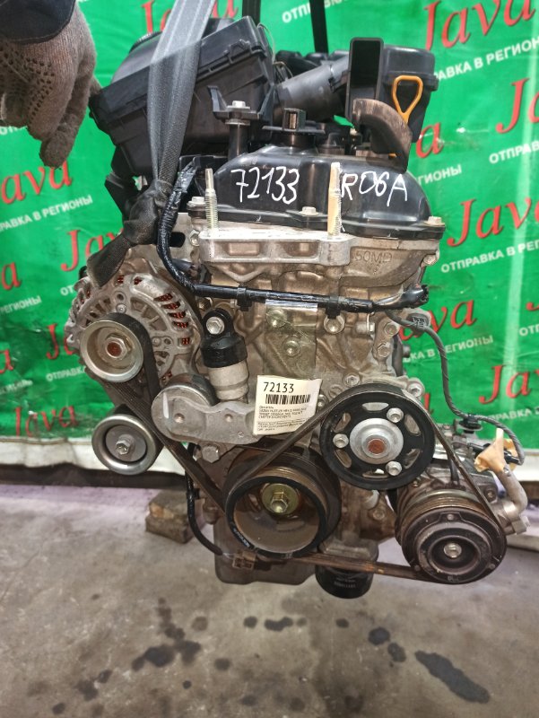 Двигатель Suzuki Hustler MR41S R06A 2016 (б/у) ПРОБЕГ-29000КМ. 2WD. +КОМП. ПОД А/Т. СТАРТЕР В КОМПЛЕКТЕ.
