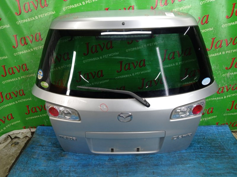 Дверь задняя Mazda Demio DY3W ZJ-VE 2005 задняя (б/у) ПОТЕРТОСТИ. ТЫЧКИ. МЕТЛА.