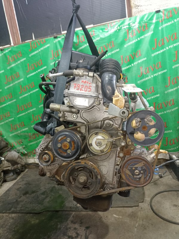 Двигатель Daihatsu Yrv M211G K3-VE 2000 (б/у) ПРОБЕГ-29000КМ. 4WD. КОСА+КОМП. ПОД А/Т. СТАРТЕР В КОМПЛЕКТЕ.