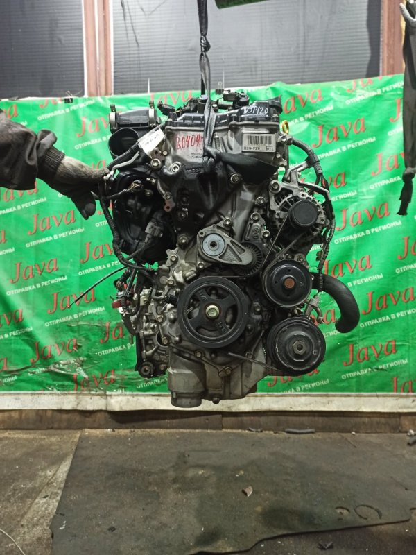 Двигатель Toyota Ractis NSP120 1NR-FE 2011 (б/у) ПРОБЕГ-51000КМ. 2WD. +КОМП. ПОД А/Т. СТАРТЕР В КОМПЛЕКТЕ. ЛОМ ДАТЧИКА VVT-I.