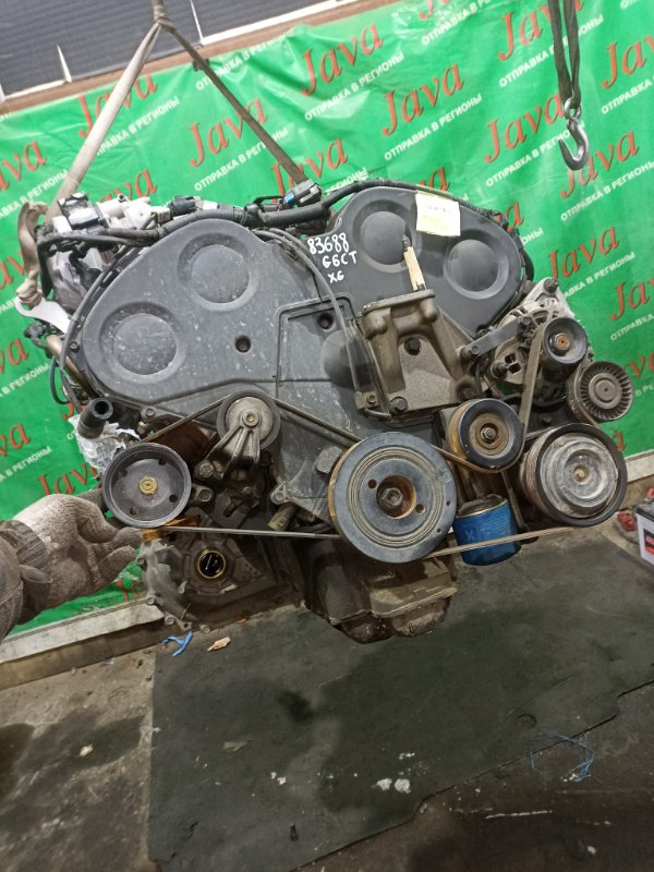 Двигатель Hyundai Xg XG G6CT 2002 (б/у) ПРОБЕГ-42000КМ. 2WD. +КОМП.  ПОД А/Т. СТАРТЕР В КОМПЛЕКТЕ. KMHFU41DR2A190933