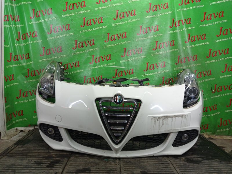 Ноускат Alfa Romeo Giulietta 940 940A2000 2012 передний (б/у) КСЕНОН. ТУМАНКИ. БЕЗ РАДИАТОРОВ. ПОДОГНУТА ЖЕСТКОСТЬ БАМПЕРА С БОКУ. ZAR94000007133498
