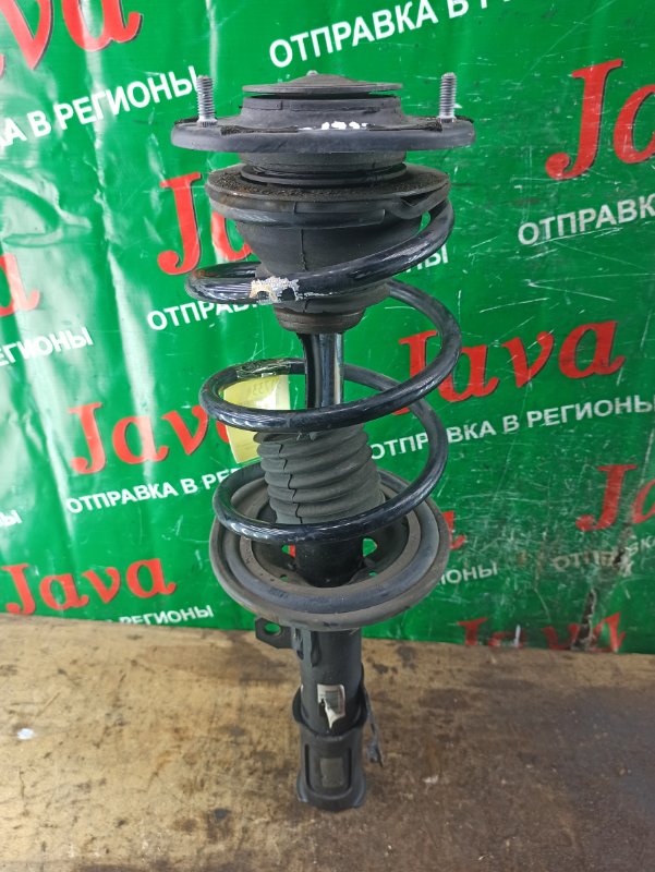 Стойка Toyota Allion ZRT261 3ZR-FAE 2010 передняя левая (б/у) 2WD. ДЕФЕКТ ПЫЛЬНИКА. Ржавчина на штоке