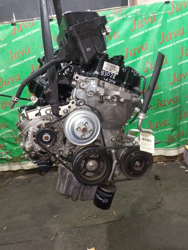 Двигатель Daihatsu Mira E:s LA300S KF-VE5 2016 (б/у) ПРОБЕГ-24000КМ. 2WD. +КОМП. ЭЛЕКТРО ЗАСЛОНКА.  ПОД А/Т. СТАРТЕР В КОМПЛЕКТЕ.