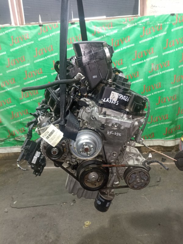 Двигатель Daihatsu Mira E:s LA350S KF-VE6 2018 (б/у) ПРОБЕГ-27000КМ. 2WD. +КОМП. ПОД А/Т. СТАРТЕР В КОМПЛЕКТЕ.