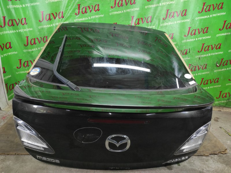 Крышка багажника Mazda Atenza GH5FS L5-VE 2008 задняя (б/у) ПОТЁРТОСТИ.ВМЯТИНА.СПОЙЛЕР.МЕТЛА.