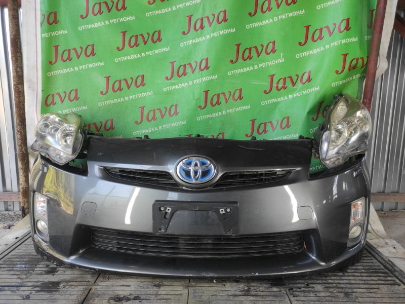 Ноускат Toyota Prius ZVW30 2ZR-FXE 2011 передний (б/у) КСЕНОН. ТУМАНКИ. ЛОМ НИЖНИХ КРЕПЛЕНИЙ НА ФАРАХ