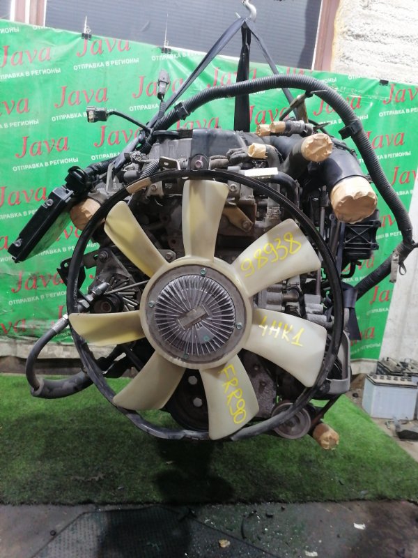 Двигатель Isuzu Forward FRR90 4HK1 2012 (б/у) ПРОБЕГ-63000КМ. 2WD. 210 Л.С. КОСА+КОМП. ПОД М/Т. СТАРТЕР В КОМПЛЕКТЕ. ДЕФЕКТ ЗАСЛОНКИ.