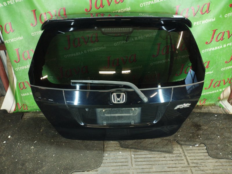Дверь задняя Honda Fit GD1 L13A 2006 задняя (б/у) ПОТЕРТОСТИ. МЕТЛА. СПОЙЛЕР. КАМЕРА