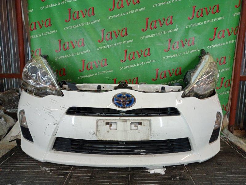 Ноускат Toyota Aqua NHP10 1NZ-FXE 2014 передний (б/у) ГАЛОГЕН. ТУМАНКИ.