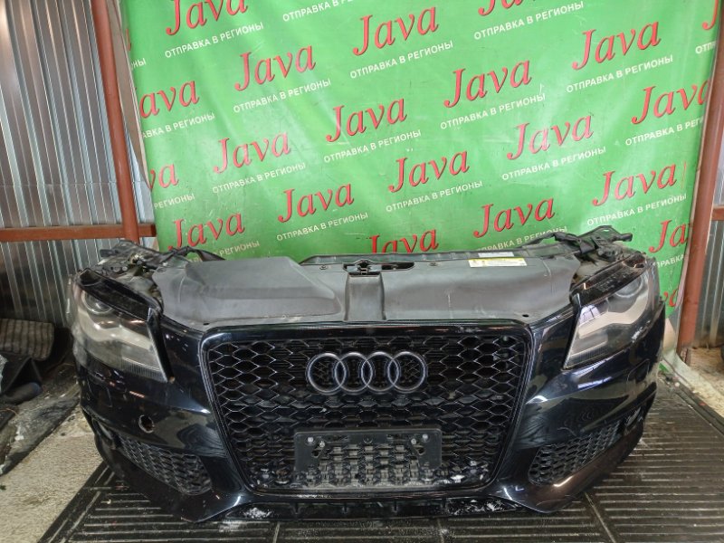 Ноускат Audi A4 8K5 CDNC 2010 передний (б/у) КСЕНОН. ТУМАНКИ. СОНАРЫ. ЛОМ НИЖНИХ КРЕПЛЕНИЙ БАМПЕРА. ЛОМ КРЕПЛЕНИЯ L ФАРЫ. WAUZZZ8K9BA052387