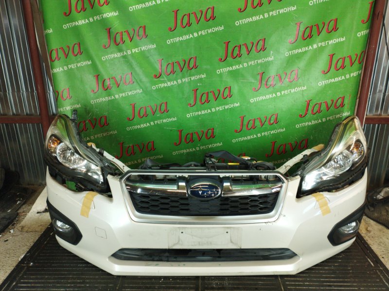 Ноускат Subaru Impreza GJ6 FB20A 2012 передний (б/у) КСЕНОН. ТУМАНКИ. ЛОМ КРЕПЛЕНИЯ L ФАРЫ.