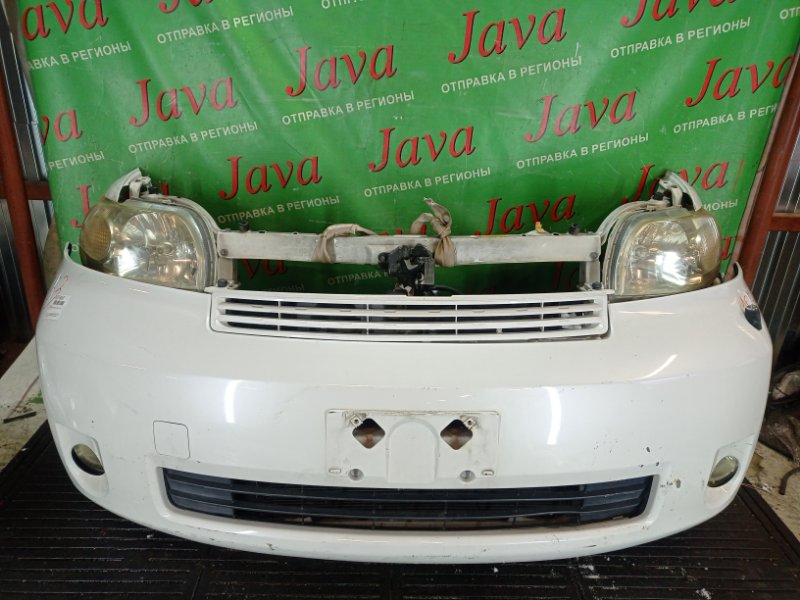 Ноускат Toyota Porte NNP10 2NZ-FE 2010 передний (б/у) ГАЛОГЕН. ТУМАНКИ. ЛОМ КРЕПЛЕНИЯ НА L ФАРЕ.