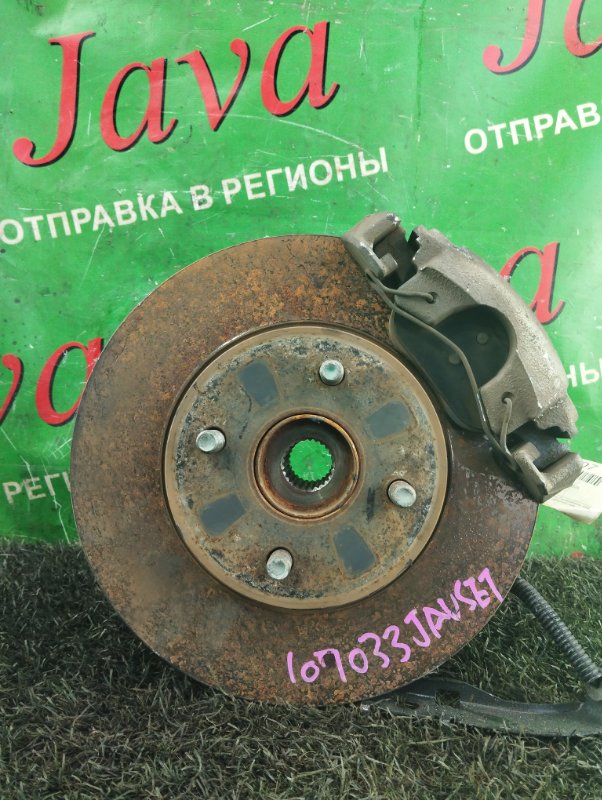 Ступица Mazda Verisa DC5W ZY-VE 2008 передняя левая (б/у) 2WD. ABS