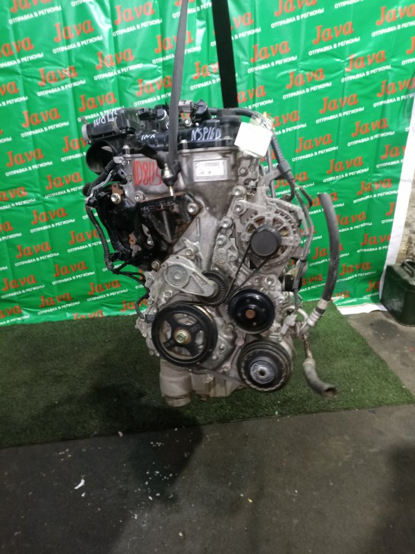 Двигатель Toyota Probox NSP160 1NR-FE 2016 (б/у) ПРОБЕГ-66000КМ. 2WD. +КОМП. ПОД А/Т. СТАРТЕР В КОМПЛЕКТЕ.