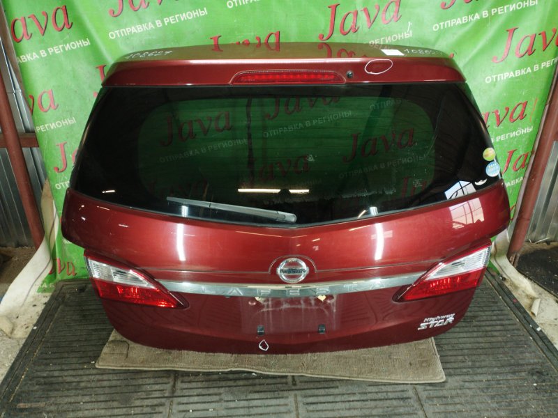 Дверь задняя Nissan Lafesta CWEFWN LF-VD 2011 задняя (б/у) ПОТЕРТОСТИ. ТЫЧКИ. МЕТЛА. КАМЕРА.