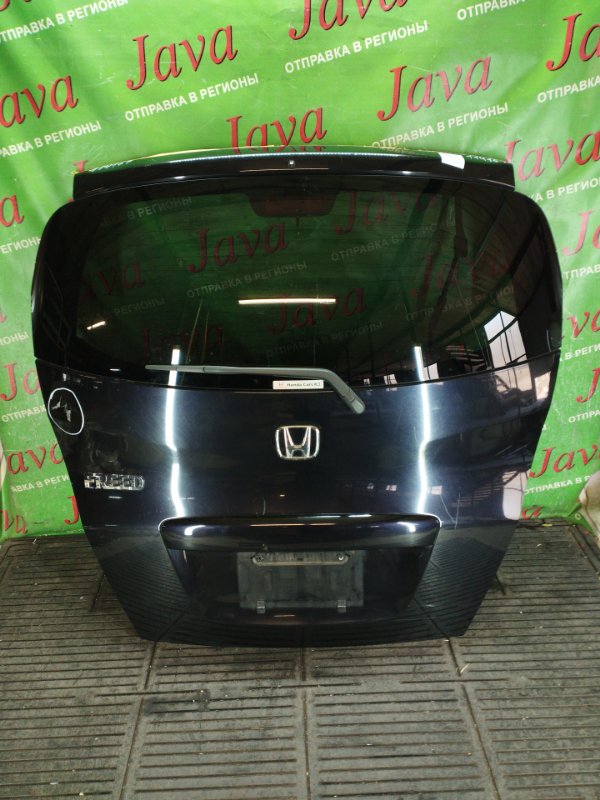 Дверь задняя Honda Freed GB4 L15A 2010 задняя (б/у) ПОТЕРТОСТИ. ВМЯТИНА. ЗАГНУТ КРАЙ.