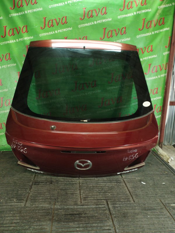 Дверь задняя Mazda Atenza GH5FS L5-VE 2008 задняя (б/у) ПОТЕРТОСТИ. СПОЙЛЕР(СКОЛ КРАСКИ). ЖЕЛЕЗО. КАК НА ФОТО.