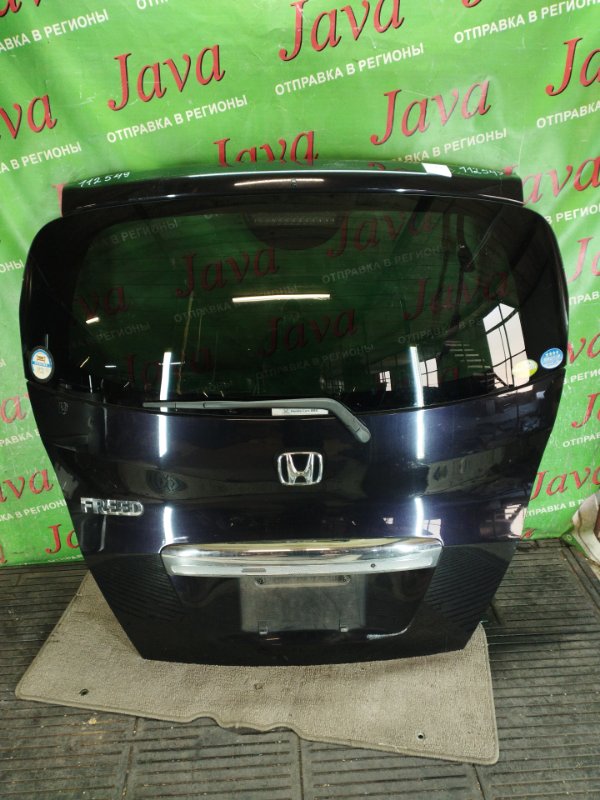 Дверь задняя Honda Freed GB3 L15A 2011 задняя (б/у) ПОТЕРТОСТИ. МЕТЛА.