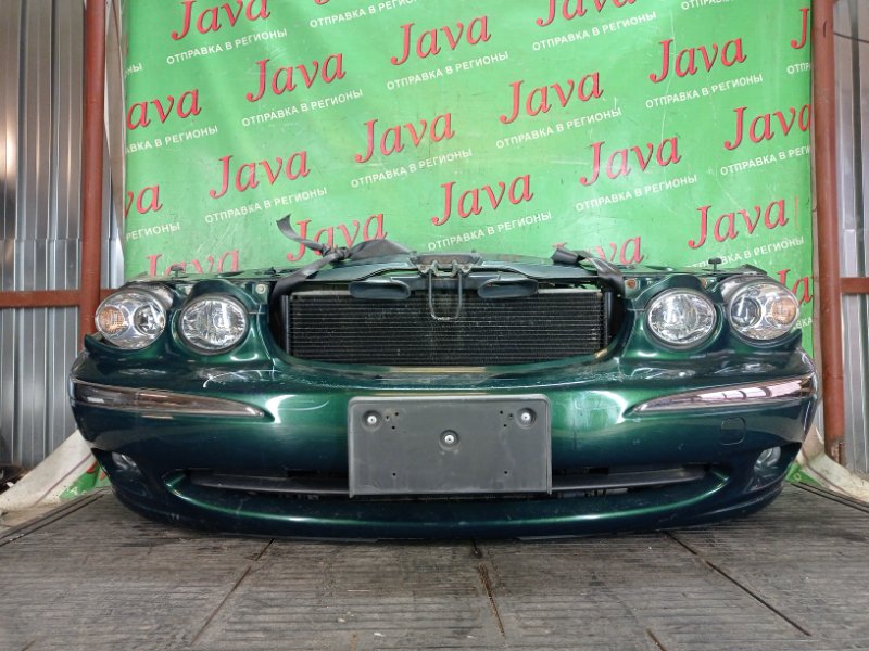 Ноускат Jaguar X-Type X400 AJ20 2006 передний (б/у) ГАЛОГЕН. ПОЛЕЗ ЛАК НА БАМПЕРЕ. ЛОМ КРЕЛПЕНИЙ БАМПЕРА. SAJKG51S07YJ09427