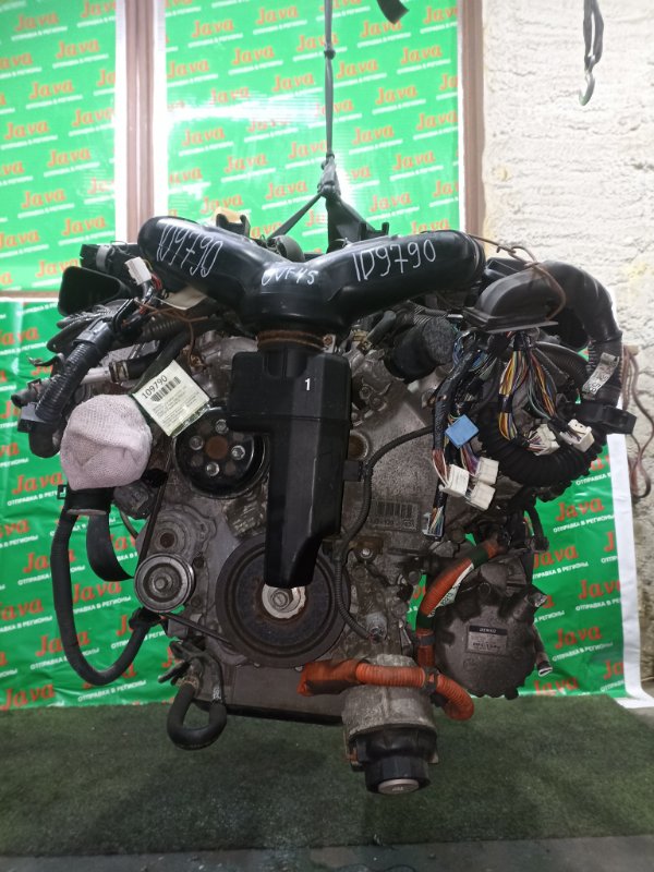 Двигатель Lexus Ls600H UVF45 2UR-FSE 2010 (б/у) ПРОБЕГ-59000КМ. 4WD. КОСА+КОМП. ПОД А/Т. СТАРТЕР В КОМПЛЕКТЕ.