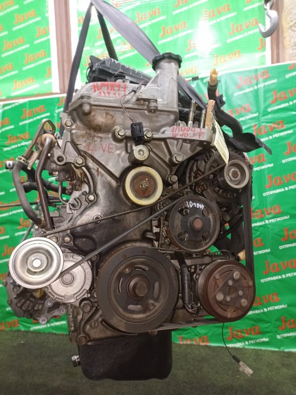 Двигатель Mazda Demio DY3W ZJ-VE 2006 (б/у) ПРОБЕГ-66000КМ. 2WD. +КОМП. ЭЛЕКТРО ЗАСЛОНКА. EGR. ПОД А/Т. СТАРТЕР В КОМПЛЕКТЕ.