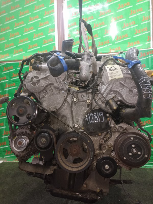 Двигатель Nissan Skyline V36 VQ25HR 2006 (б/у) ПРОБЕГ-46000КМ. 2WD. КОСА+КОМП. ПОД А/Т. СТАРТЕР В КОМПЛЕКТЕ.