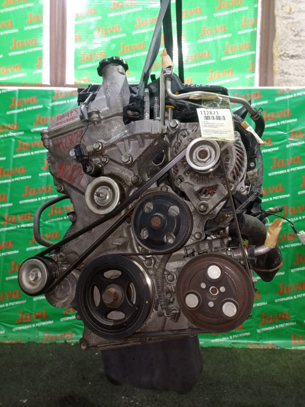 Двигатель Mazda Demio DE3FS ZJ-VE 2007 (б/у) ПРОБЕГ-41000КМ. 2WD. ПОД А/Т. +КОМП.  СТАРТЕР В КОМПЛЕКТЕ.