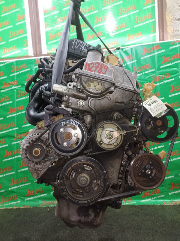 Двигатель Daihatsu Yrv M201G K3-VE 2004 (б/у) ПРОБЕГ-53000КМ. 2WD. КОСА+КОМП. МЕХ.ЗАСЛОНКА. ПОД М/Т. СТАРТЕР В КОМПЛЕКТЕ. ПРОДАЖА БЕЗ МАХОВИКА.