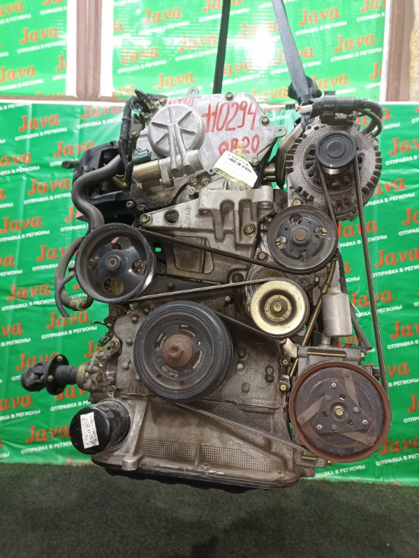 Двигатель Nissan X-Trail NT30 QR20DE 2005 (б/у) ПРОБЕГ-62000КМ. 4WD. 2-Я МОД. ПОД А/Т. СТАРТЕР В КОМПЛЕКТЕ.