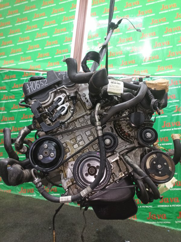Двигатель Bmw 3-Series E90 N46B20B 2008 (б/у) КОСА+КОМП. ЭЛЕКТРО ЗАСЛОНКА. ПОД А/Т. СТАРТЕР В КОМПЛЕКТЕ. WBAVG76090NL65245