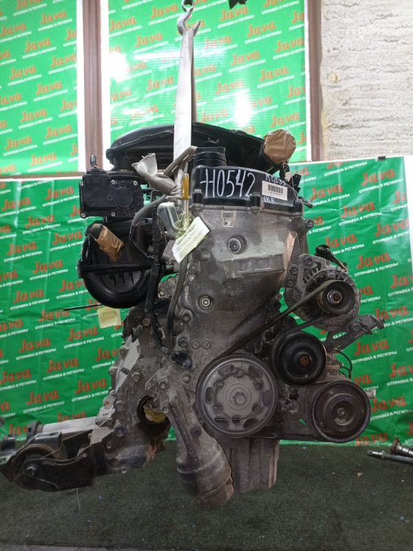 Двигатель Toyota Passo KGC35 1KR-FE 2013 (б/у) ПРОБЕГ-34000КМ. 4WD. +КОМП. ЭЛЕКТРО ЗАСЛОНКА. ПОД А/Т. СТАРТЕР В КОМПЛЕКТЕ.