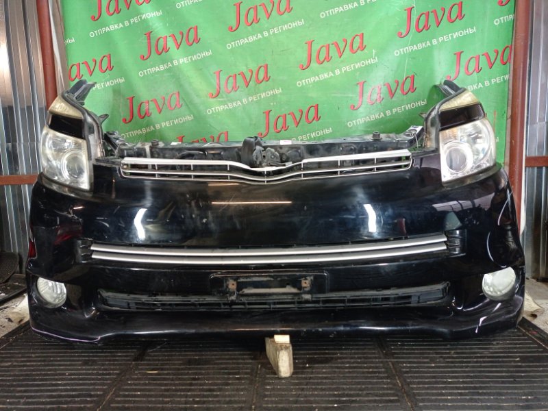 Ноускат Toyota Voxy ZRR75 3ZR-FAE 2009 передний (б/у) КСЕНОН. ТУМАНКИ. ПОТЕРТОСТИ НА R ФАРЕ. ПОДОРВАН БАМПЕР, ЛОМ КРЕПЛЕНИЯ.