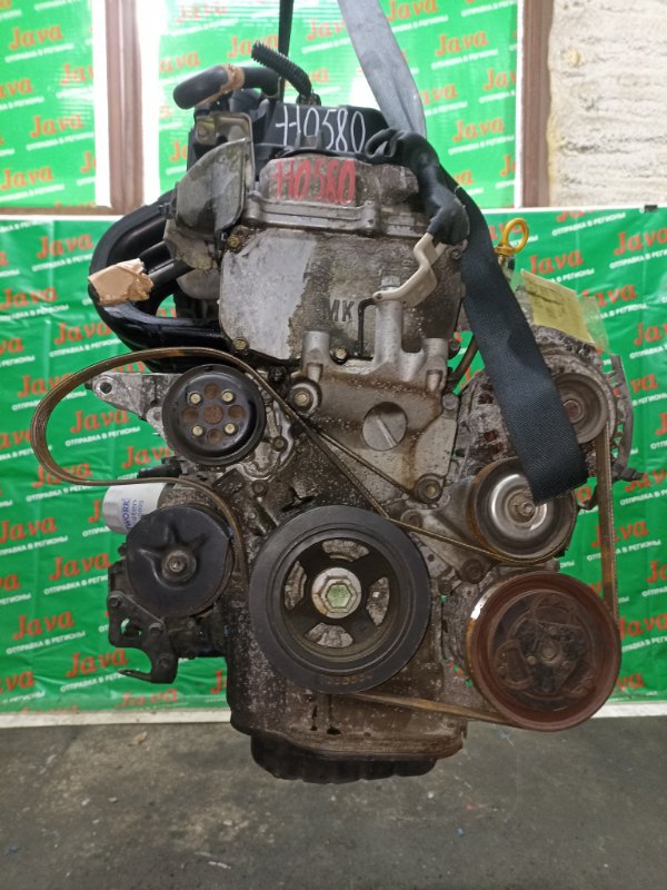 Двигатель Nissan March BNK12 CR14DE 2002 (б/у) ПРОБЕГ-37000КМ. 4WD. +КОМП. ПОД А/Т. СТАРТЕР В КОМПЛЕКТЕ. БЕЗ ГЕНЕРАТОРА.