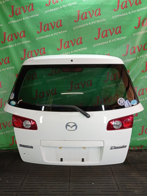 Дверь задняя Mazda Demio DY5W ZY-VE 2004 задняя (б/у) ПОТЕРТОСТИ. МЕТЛА.