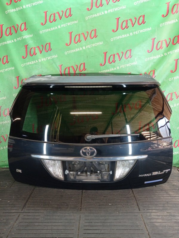 Дверь задняя Toyota Mark Ii Wagon Blit GX110 1G-FE 2006 задняя (б/у) ПОТЕРТОСТИ. ПОЛЕЗ ЛАК.