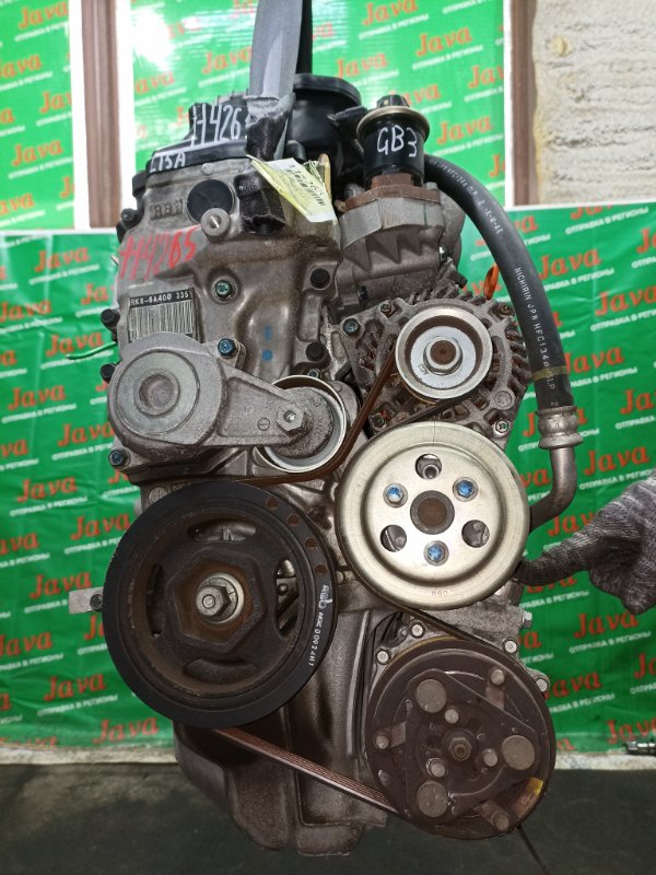 Двигатель Honda Freed GB3 L15A 2012 (б/у) ПРОБЕГ-62000КМ. 2WD. 2-Я МОД. КОСА+КОМП. ЭЛЕКТРО ЗАСЛОНКА. ПОД А/Т. СТАРТЕР В КОМПЛЕКТЕ.