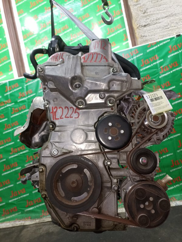 Двигатель Nissan Ad VY12 HR15DE 2013 (б/у) ПРОБЕГ-56000КМ. 2WD. +КОМП. ЭЛЕКТРО ЗАСЛОНКА. ПОД А/Т. СТАРТЕР В КОМПЛЕКТЕ.