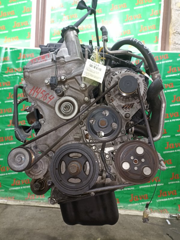 Двигатель Mazda Demio DE3FS ZJ-VE 2008 (б/у) ПРОБЕГ-44000КМ. 2WD. ПОД CVТ. +КОМП. ЭЛЕКТРО ЗАСЛОНКА. СТАРТЕР В КОМПЛЕКТЕ.