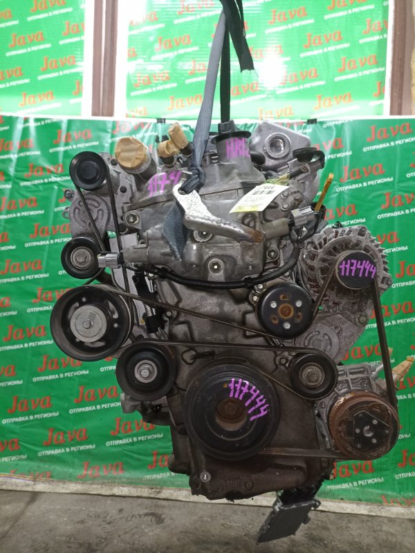 Двигатель Nissan Note E12 HR12DDR 2013 (б/у) ПРОБЕГ-39000КМ. 2WD. КОСА+КОМП. ПОД А/Т. СТАРТЕР В КОМПЛЕКТЕ.