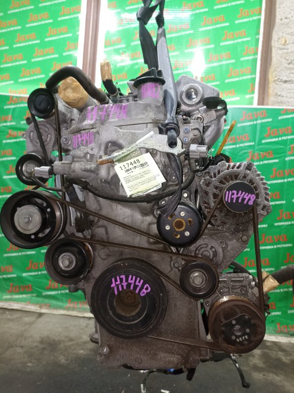 Двигатель Nissan Note E12 HR12DDR 2013 (б/у) ПРОБЕГ-41000КМ. 2WD. КОСА+КОМП. ПОД А/Т. СТАРТЕР В КОМПЛЕКТЕ.