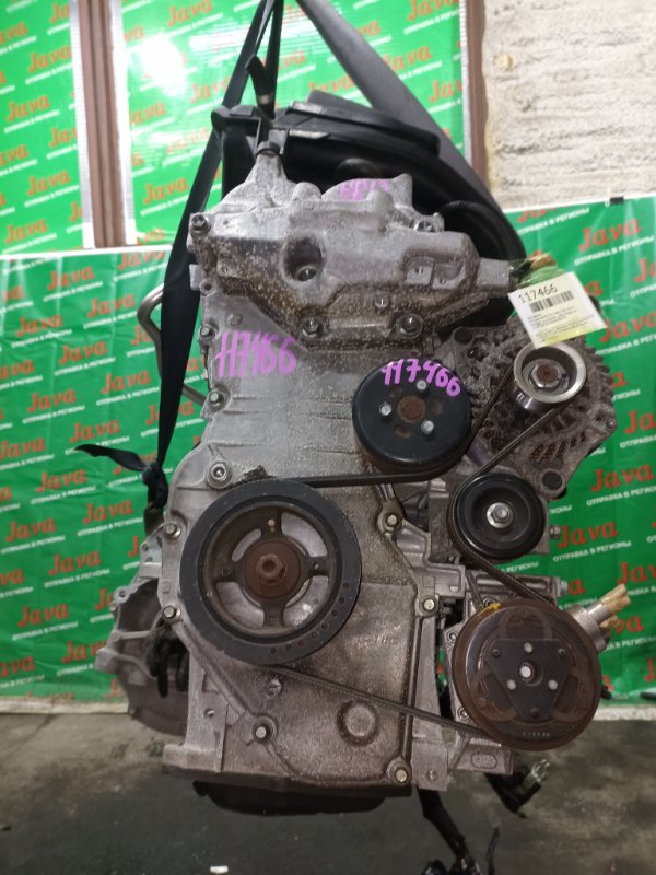 Двигатель Nissan Note E12 HR12DE 2014 (б/у) ПРОБЕГ-41000КМ. 2WD. КОСА+КОМП. ПОД А/Т. СТАРТЕР В КОМПЛЕКТЕ.
