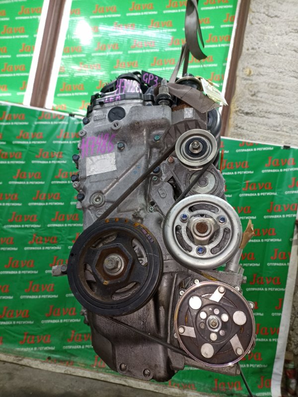 Двигатель Honda Freed GP3 LEA 2012 (б/у) ПРОБЕГ-39000КМ. 2WD. КОСА+КОМП. ПОД А/Т. СТАРТЕР В КОМПЛЕКТЕ.