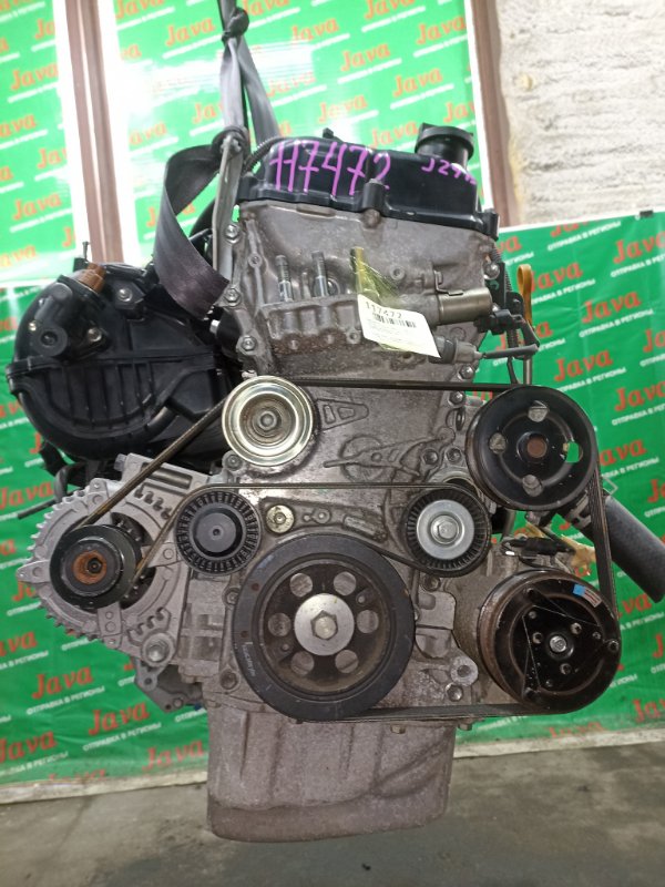Двигатель Suzuki Kizashi RE91S J24B 2013 (б/у) ПРОБЕГ-67000КМ. 2WD. КОСА+КОМП. ЭЛЕКТРО ЗАСЛОНКА. ПОД А/Т. СТАРТЕР В КОМПЛЕКТЕ.
