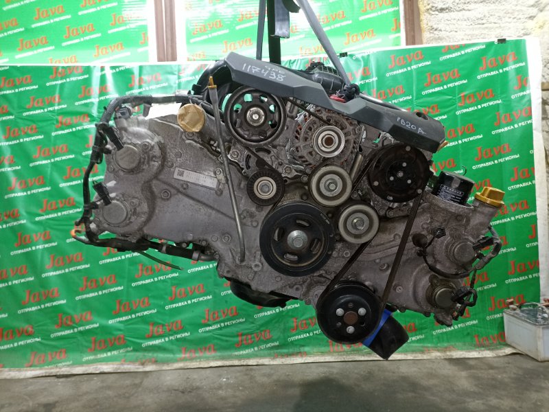Двигатель Subaru Impreza GP6 FB20A 2013 (б/у) ПРОБЕГ-43000КМ. +КОМП. ПОД А/Т. СТАРТЕР В КОМПЛЕКТЕ. 	FB20ASZH4A. ЛОМ ДАТЧИКА VVT-I.