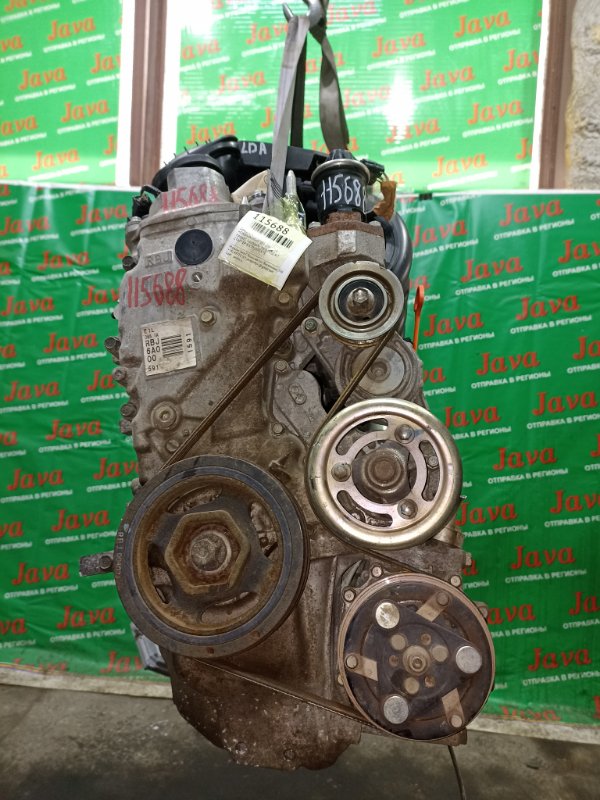 Двигатель Honda Insight ZE2 LDA 2010 (б/у) ПРОБЕГ-58000КМ. 2WD. КОСА+КОМП. ПОД А/Т. СТАРТЕР В КОМПЛЕКТЕ.